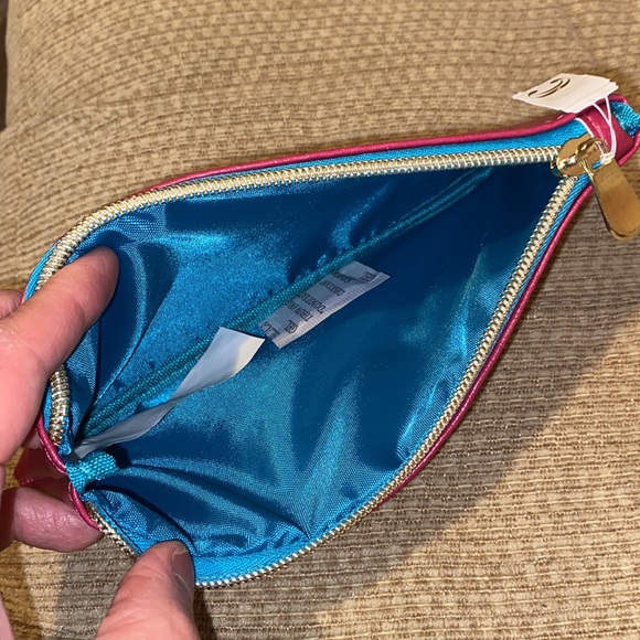 🩷💛🧡💙💚NWT “Be Happy” Cosmetic/Storage Case/Bag - Picture 7 of 10